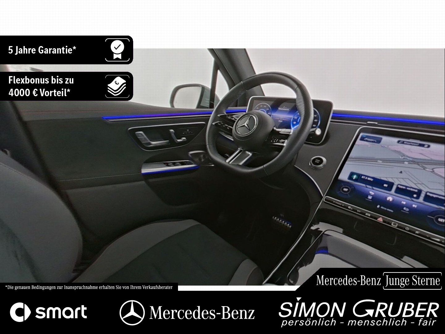 Fahrzeugabbildung Mercedes-Benz EQE 350 4M SUV AMG Pano Airmatic DigiLight 360