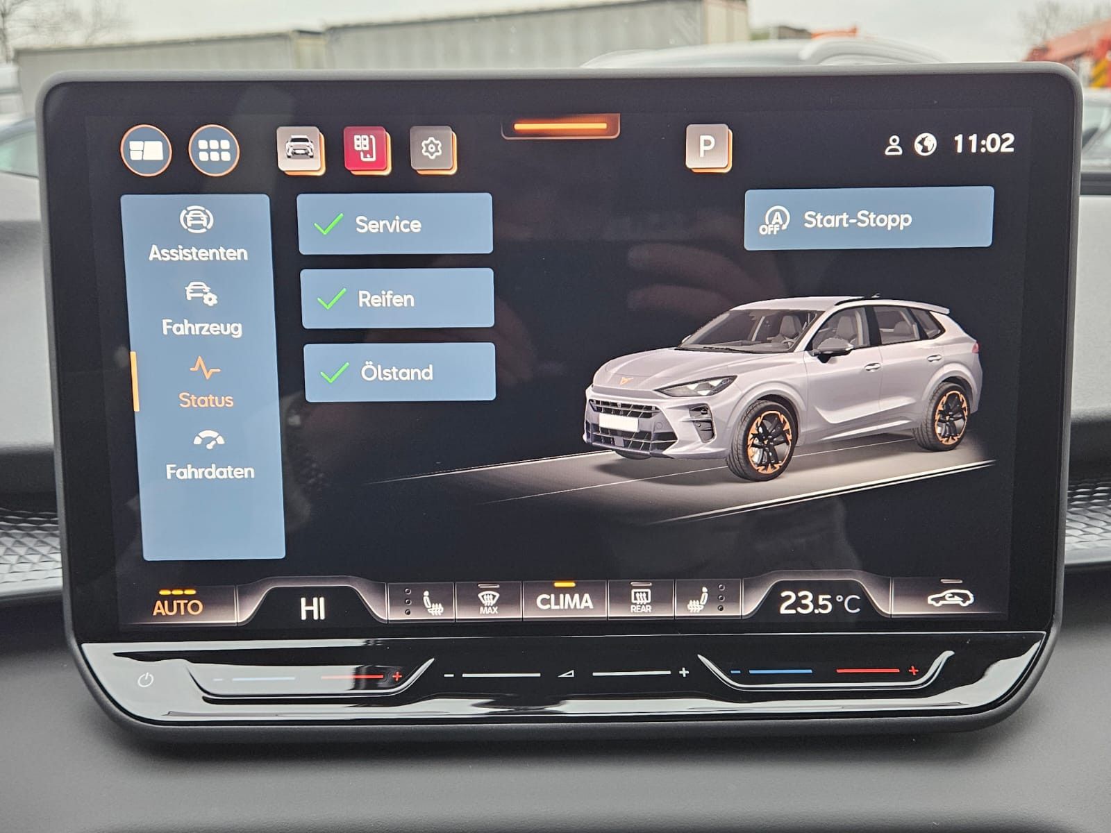 Représentation du véhicule CUPRA Terramar 1.5 eTSI Dinamica Pack Edge HUD 19