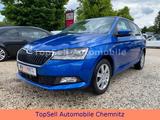 Skoda Fabia 1.0l TSI 81kW SOLEIL ACC PDC Navi 1.Hand - Skoda Fabia mit Benzin-Antrieb: Blau, Kombi