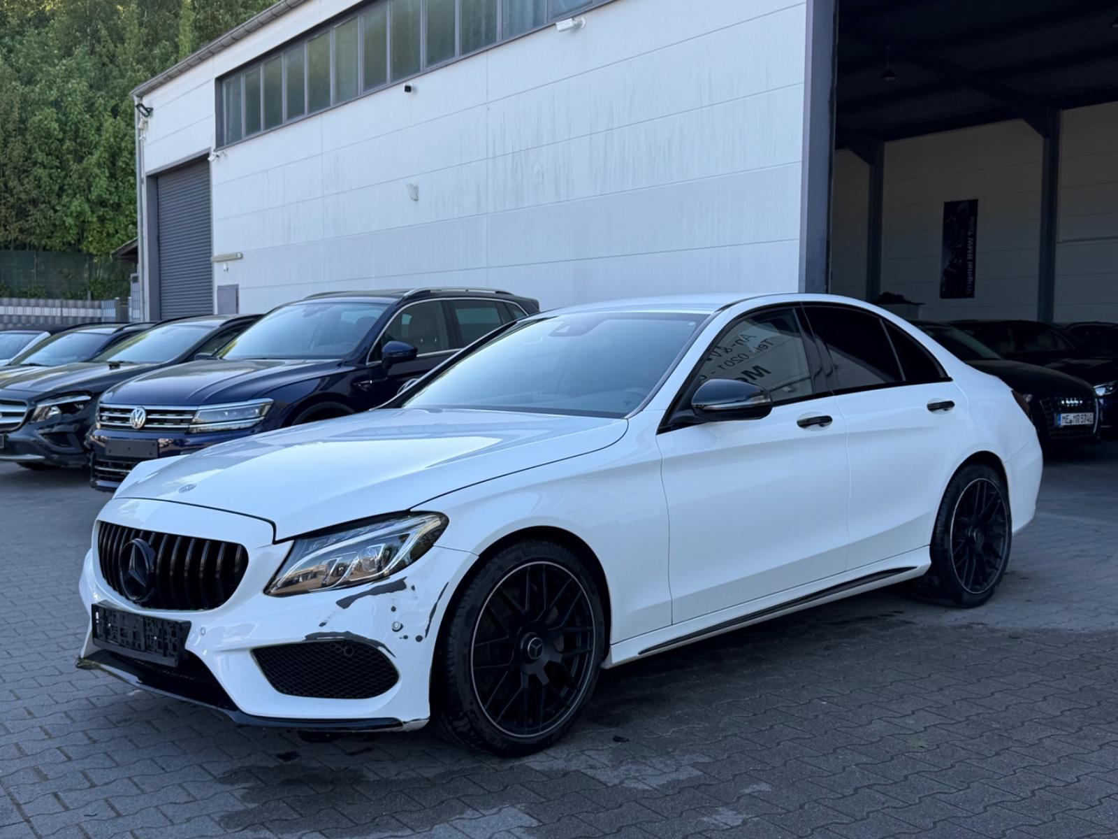 Mercedes-Benz C 300 AMG-LINE*NAVI*VOLL LEDER*BURMESTER*19 ZOLL