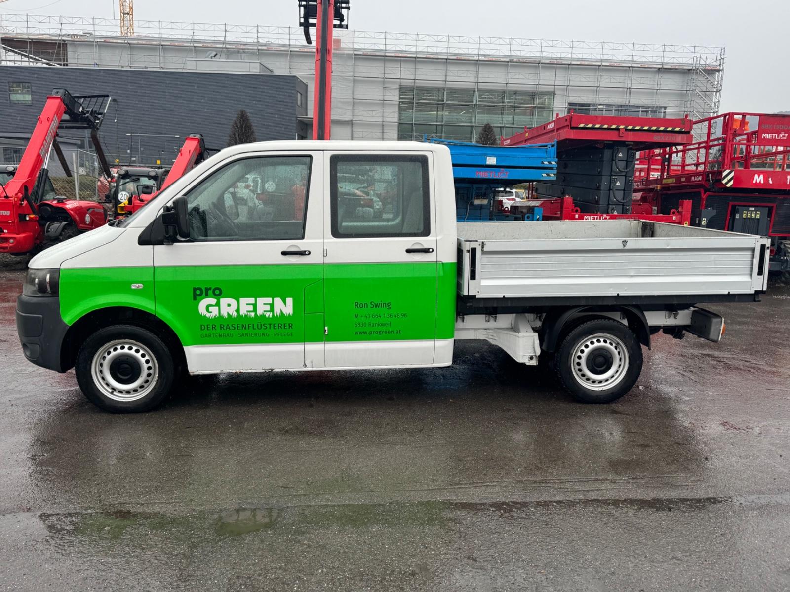 Volkswagen T5 Transporter Pritsche Pritsche Doppelkabine