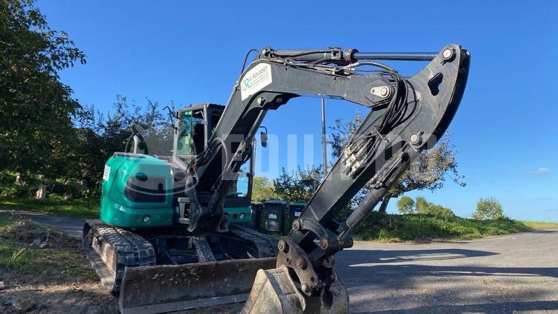 Eurocomach Es 85 Zt Midi Bagger 7t - 12t mit 3 Löffeln