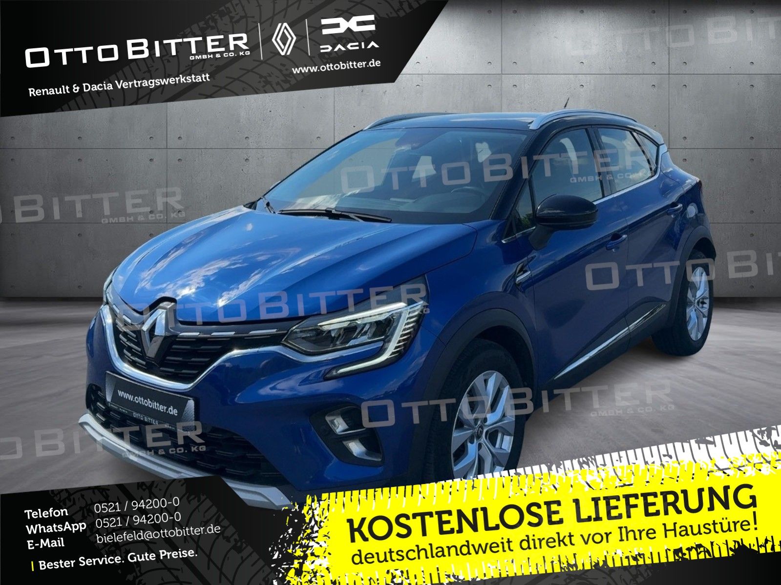 Renault Captur TCe100 Intens ALU/SITZH/NAVI/KAMERA