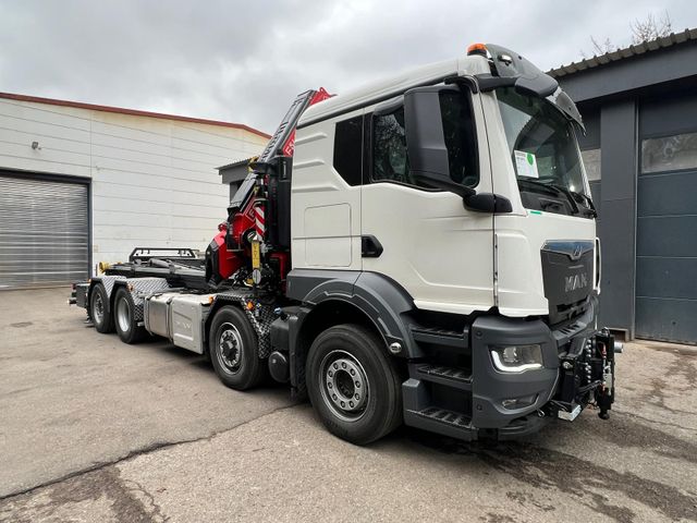 MAN TGS 35.520 8x4H-6 BL CH mit F545 & Abroller