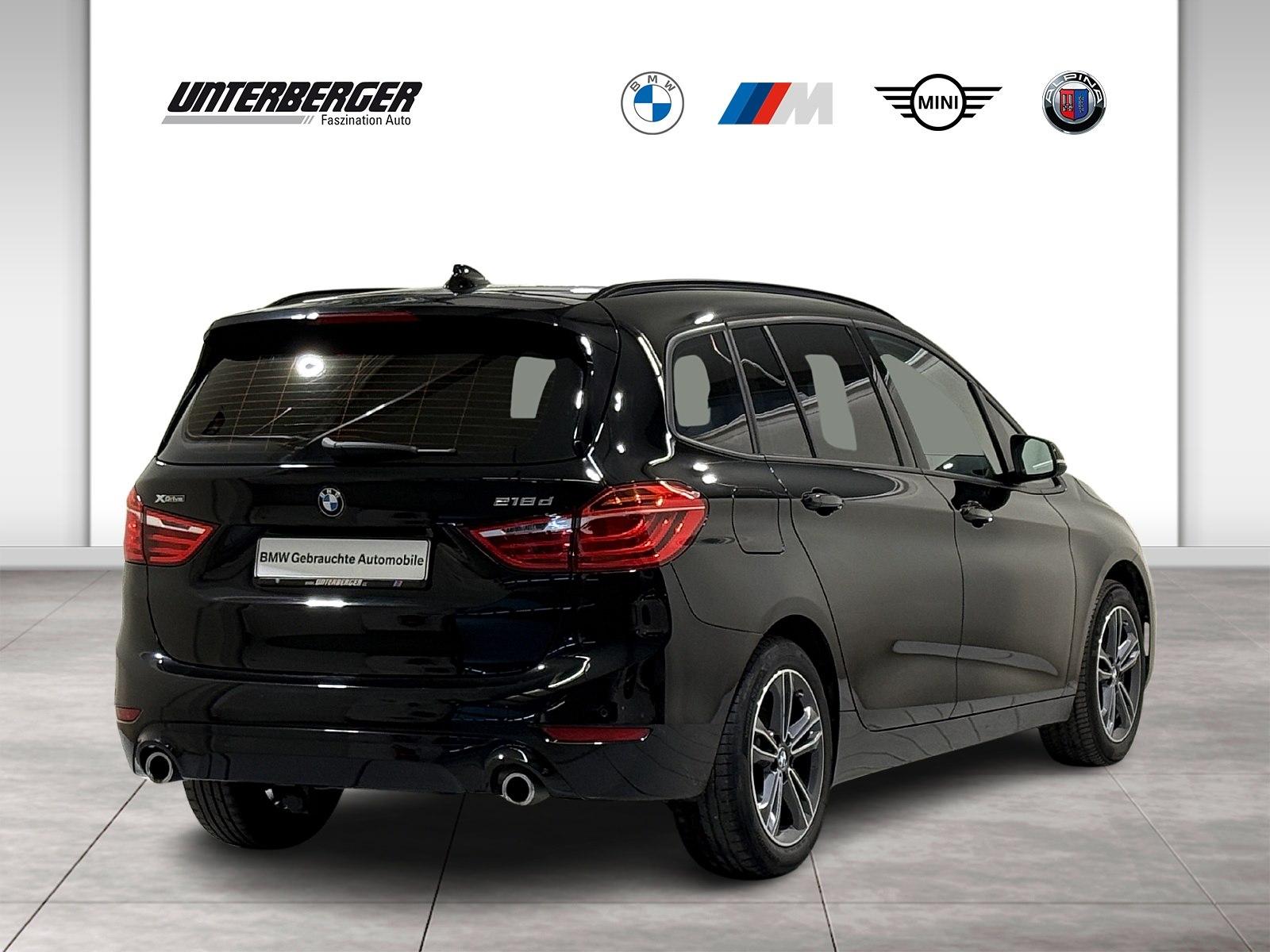 BMW 218d xDrive Gran Tourer Sport Line Aut AHK Navi