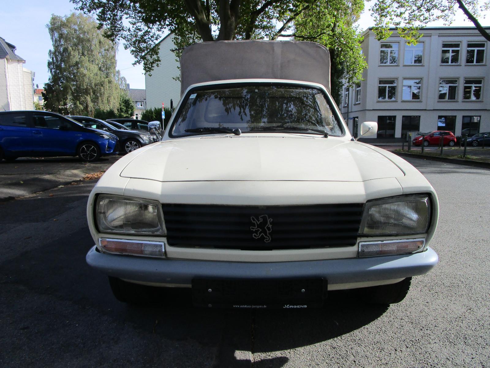 Peugeot 504 20V Pick-Up Pritsche Plane