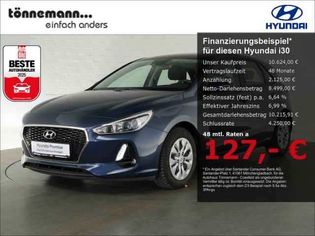 i30 SELECT+LED TAGFAHRLICHT+KLIMAANLAGE+ALARMANL