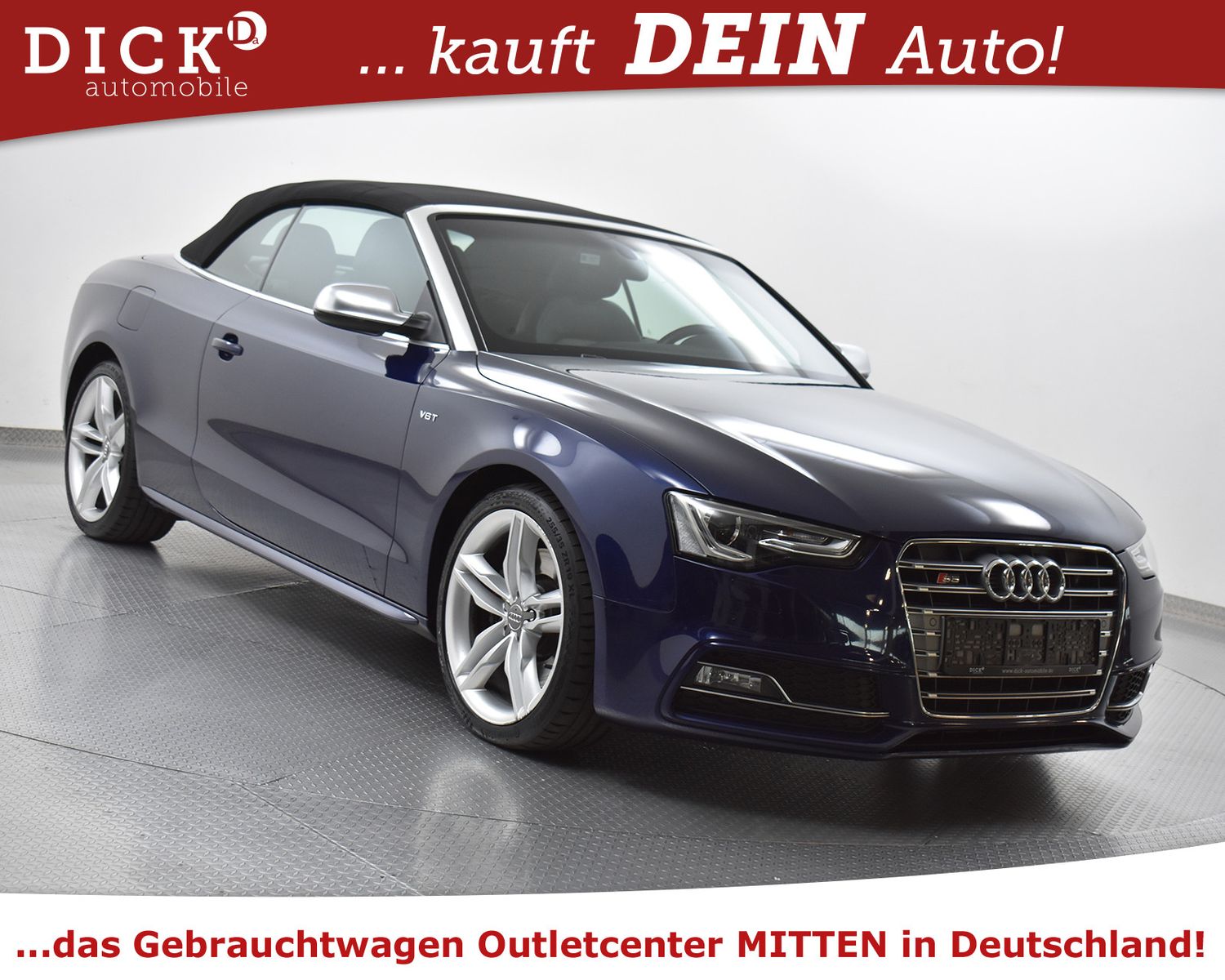 AUDI S5 Cabrio 3.0 TFSI Quatt MEMO+B&O+KAM+AHK+XEN+19 - Image 2