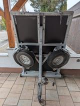 Andere Ebeco WallTrailer | 750 kg | faltbar & kippbar - Pkw-Anhänger Kippbar