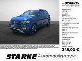 Volkswagen T-Cross 1.0 TSI United  AHK Navi PDC LM Tempo Kl - blaue Volkswagen T-Cross