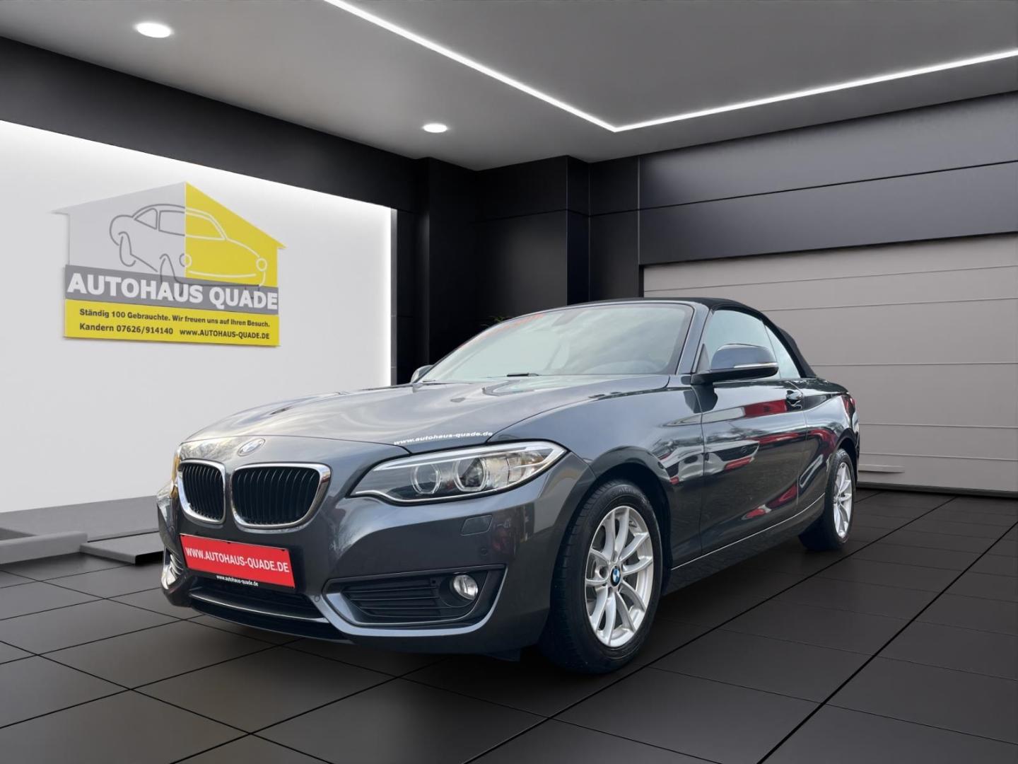 BMW 220 i Advantage Cabrio Service-Neu Leder