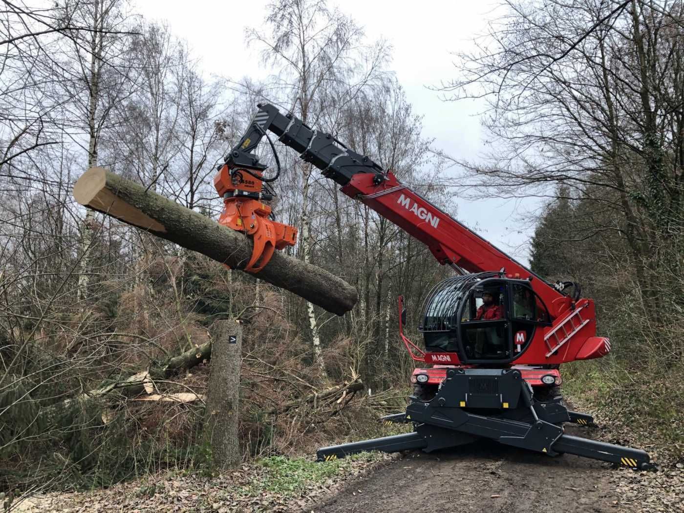 Fahrzeugabbildung Andere Magni RTH 6.30 SH / Fällkran / Westtech CS750