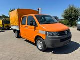 Volkswagen T5 Pritsche Plane Doka/AHK/6-Sitzer/Radio/CD - Volkswagen T5: Pritsche
