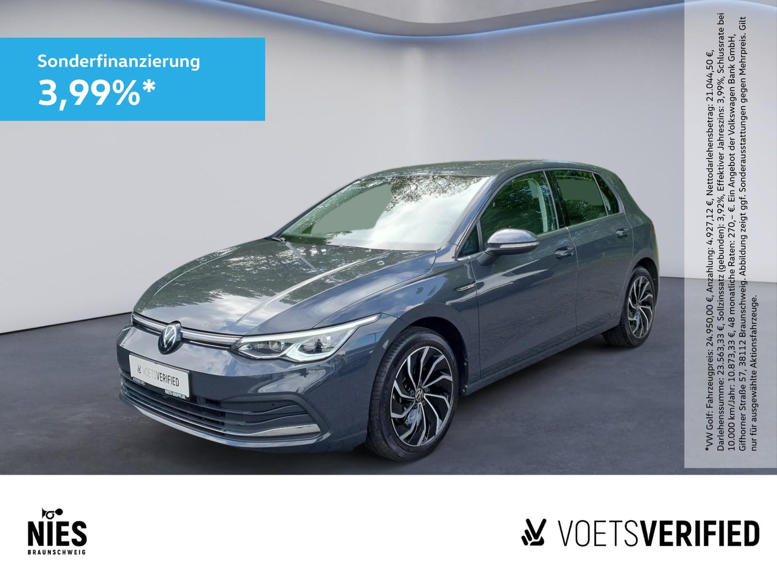 Volkswagen Golf VIII Style 2.0 TSI DSG LED+ACC+KLIMA