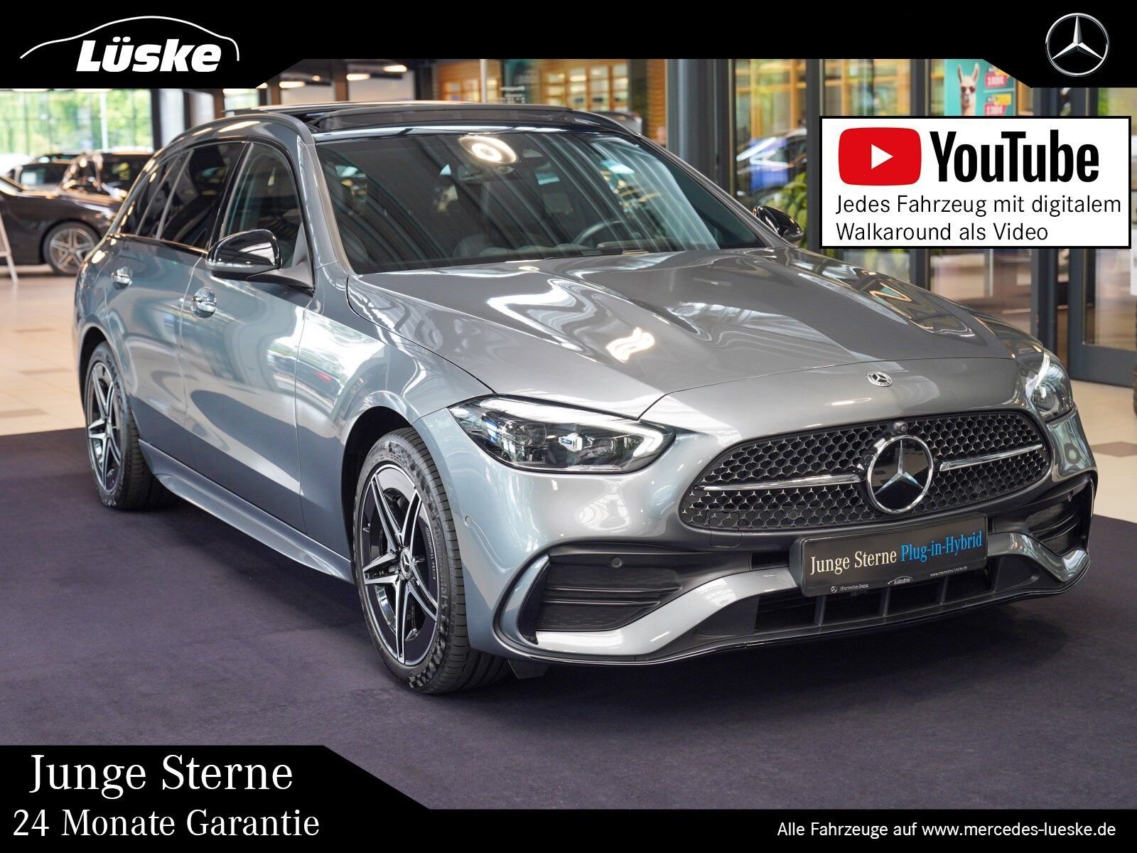 MERCEDES-BENZ C 300 e T AMG Line Night Pano HeadUp DIGITAL LIG