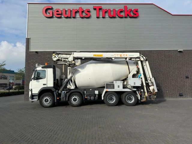 Volvo FM 410 8X4 + STETTER 9 M3 MIXER/MISCHER + THEAM