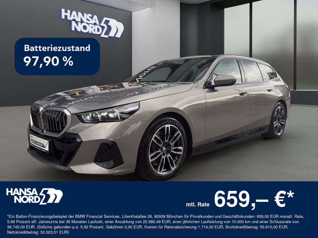 BMW i5 eDrive40 T. M-SPORT ELEKTRO HUD PANO 360° AHK foto 1