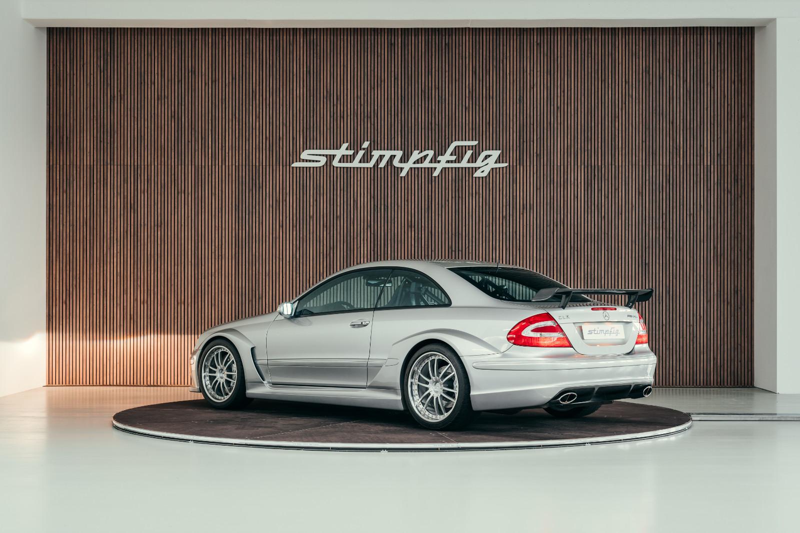 Mercedes-Benz CLK DTM AMG Coupé, Brilliant Silber, Roll-Cage