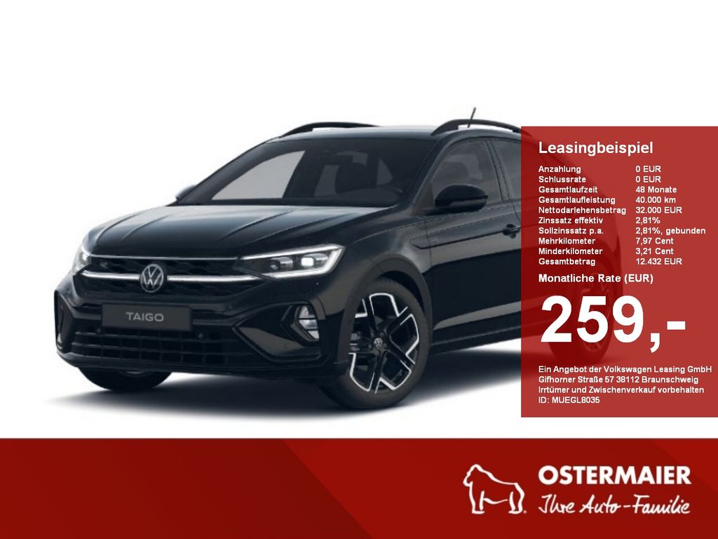 Volkswagen Taigo R-Line 1.0TSI 116PS DSG IQ.LIGHT,AHK,ACC,K