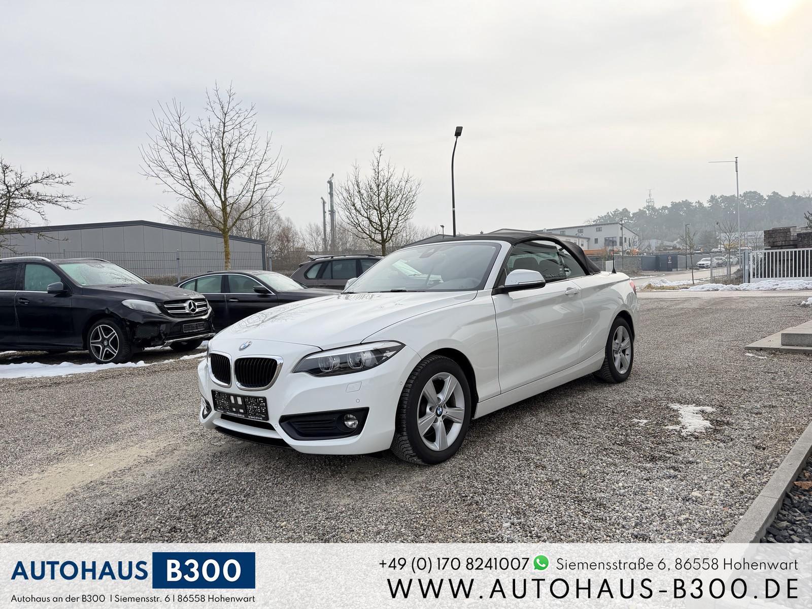 BMW 220 i Cabrio Advantage*LEDER*NAVI*LED*DAB