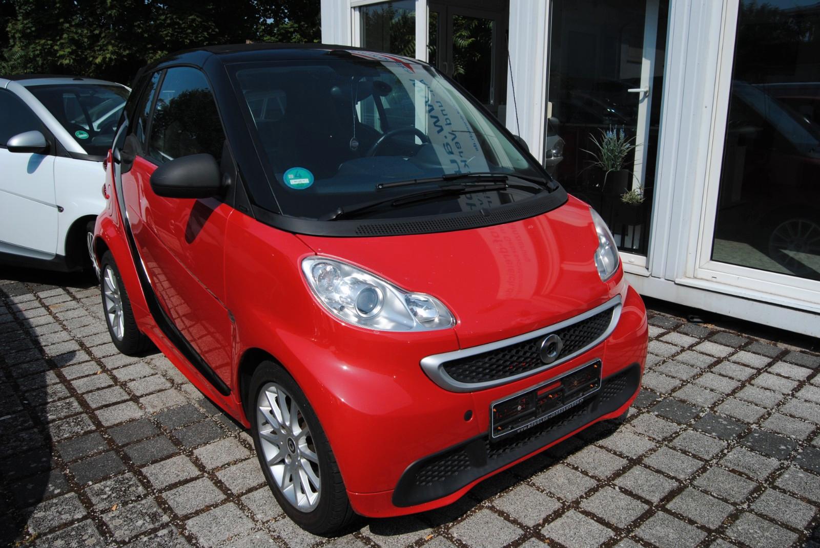 Smart ForTwo cabrio passion*Klima*SERVO*84PS*SHZ*NAVI*