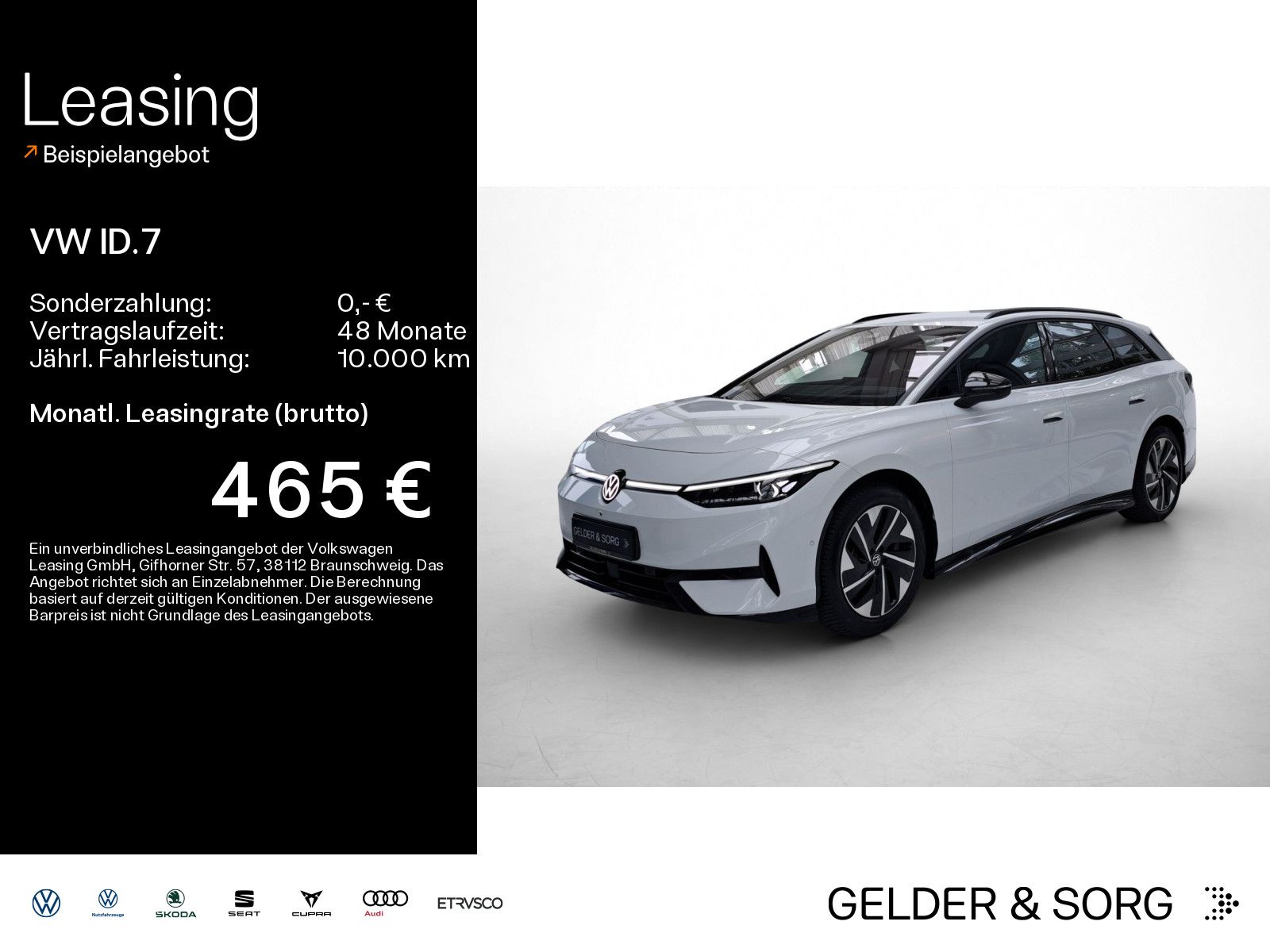 Volkswagen ID.7 Pro 569km/WLTP*Matrix*HuD*AHK*360°