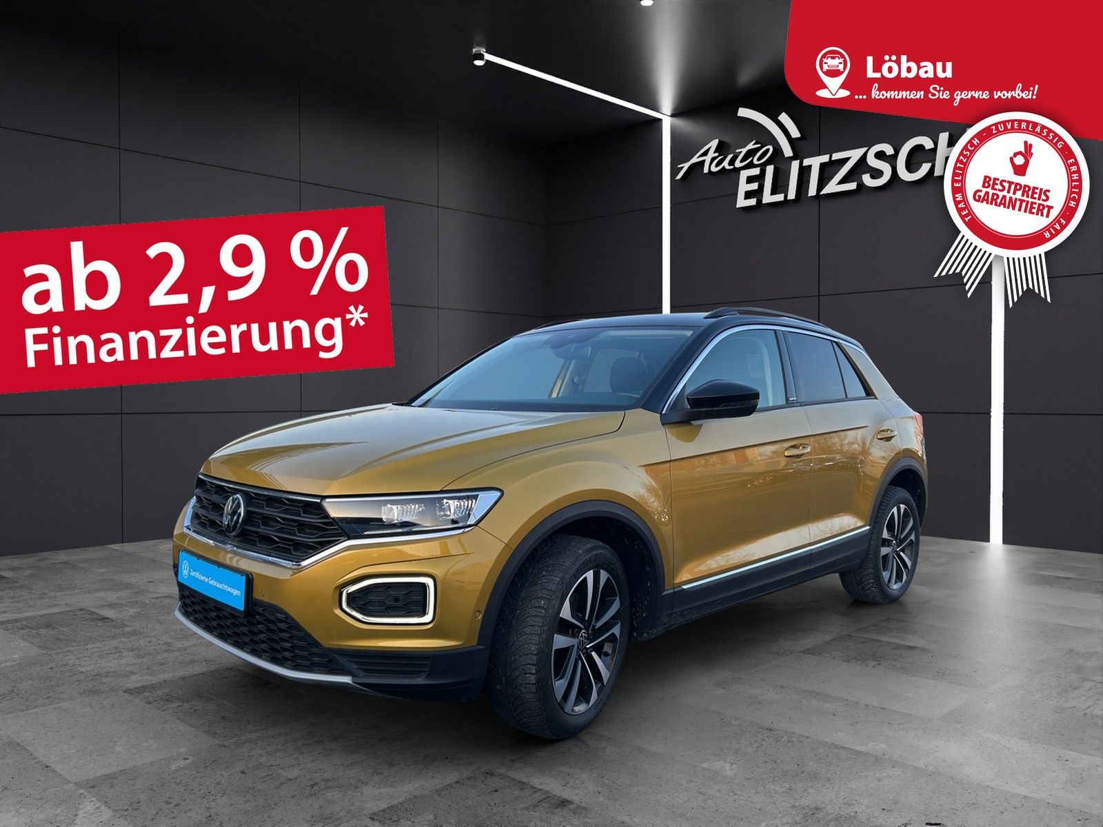Fahrzeugabbildung Volkswagen T-Roc TSI United LED Navi AID ACC Park-Assist SH