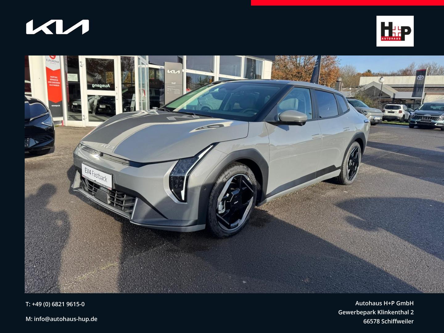 Kia EV4 Fastback 150 kW Earth Elektro 81 360 Grad Ka