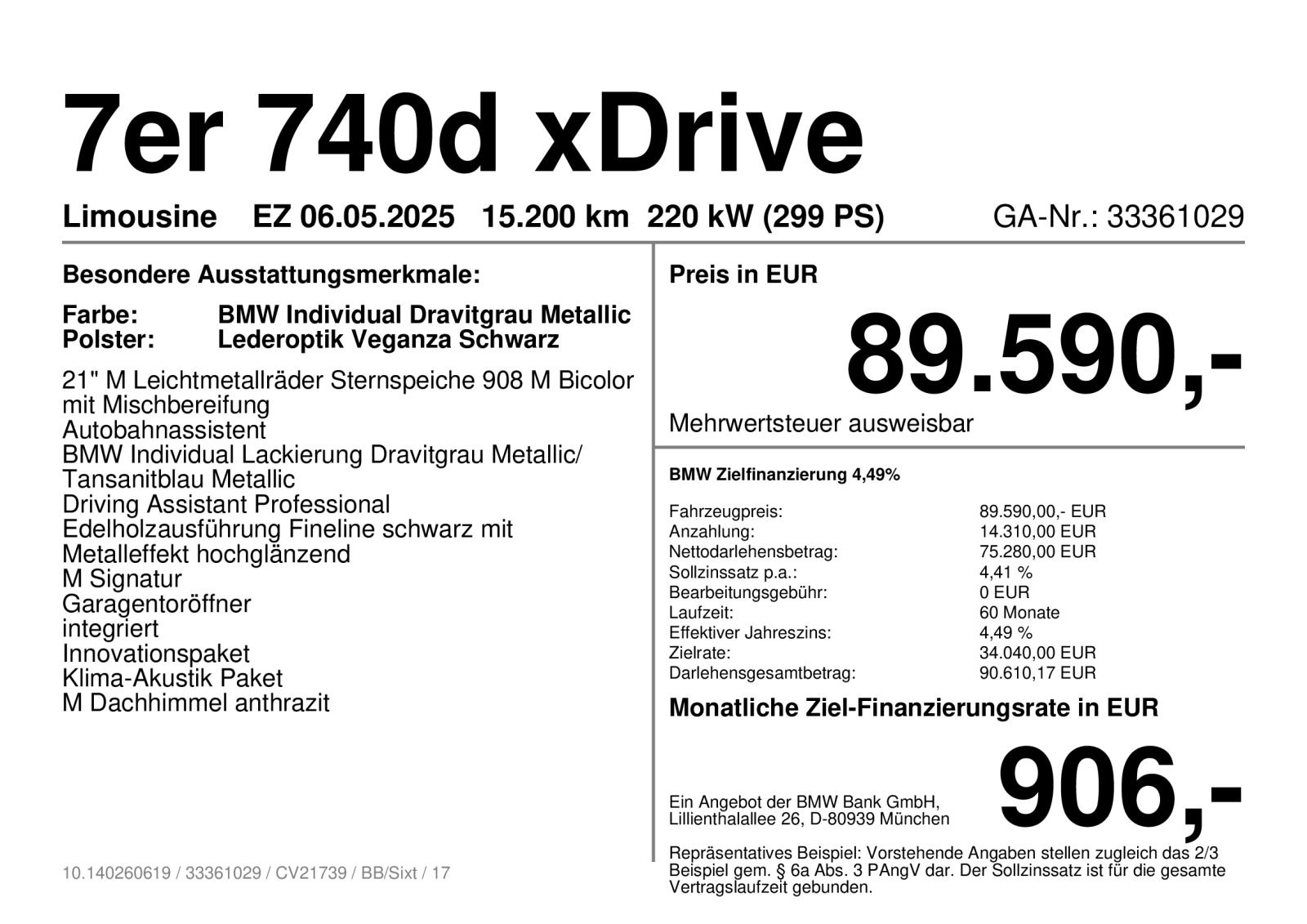 BMW 740 - Bild 4