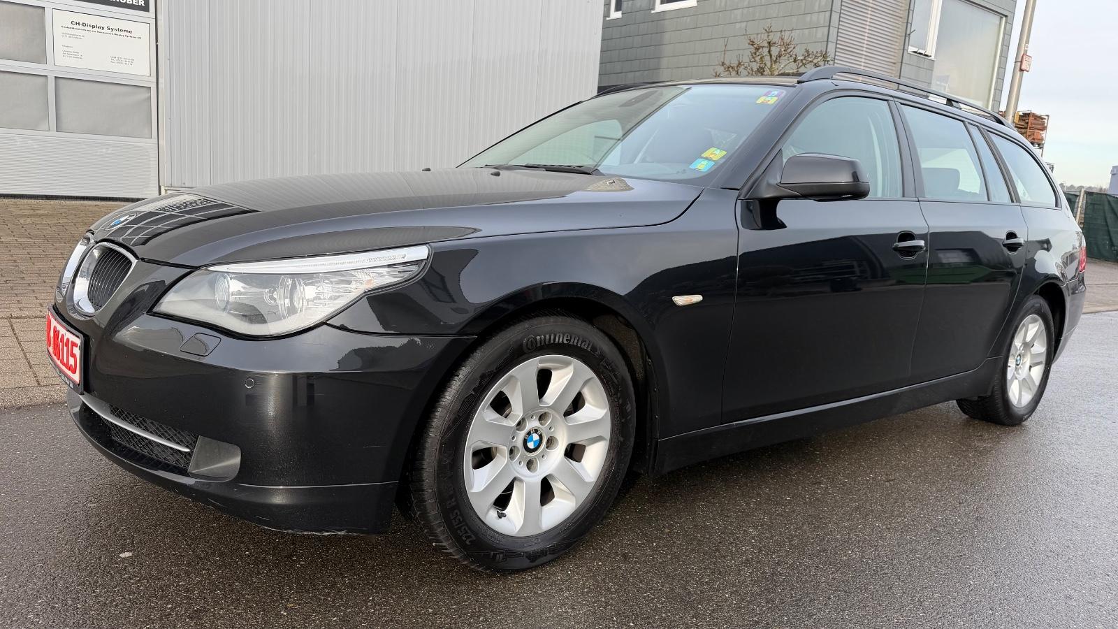 BMW 520d AUTOMATIK TÜV,KLIMA,TEILLEDER,NAVI,BI-XENON
