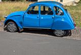 Citroën 2 CV Verzinkter Rahmen,VA Federtöpfe , H-Kennz. - blaue Citroën 2 CV