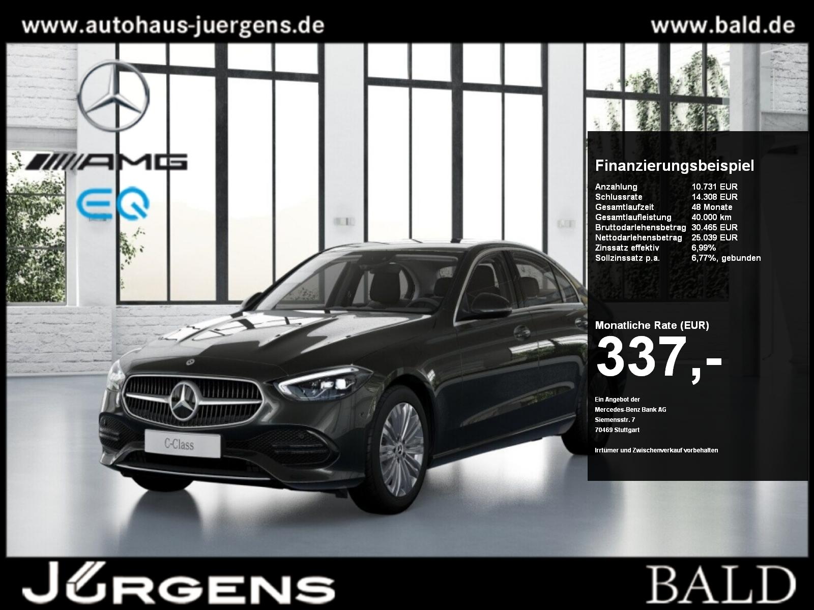 Mercedes-Benz C 180 Avantgarde+Distr+Memo+Ambiente+ILS+Cam+LED