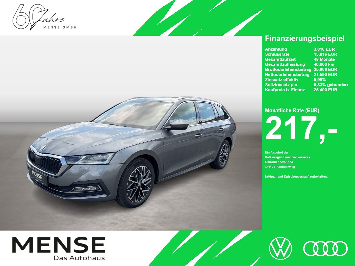 Skoda Octavia Combi Style 2.0l TDI 85kW 7-Gang-DSG Mat