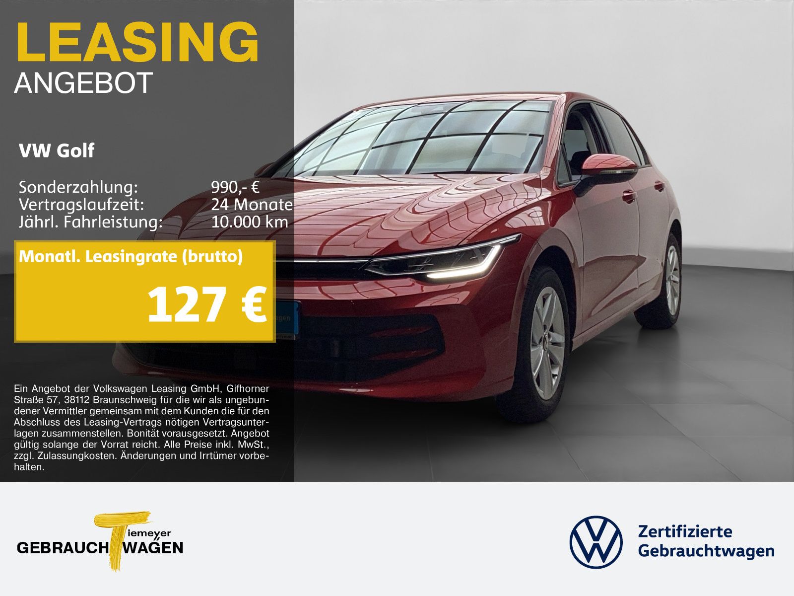 Volkswagen Golf 1.5 TSI LIFE LED P.ASSIST SITZHZ LM16