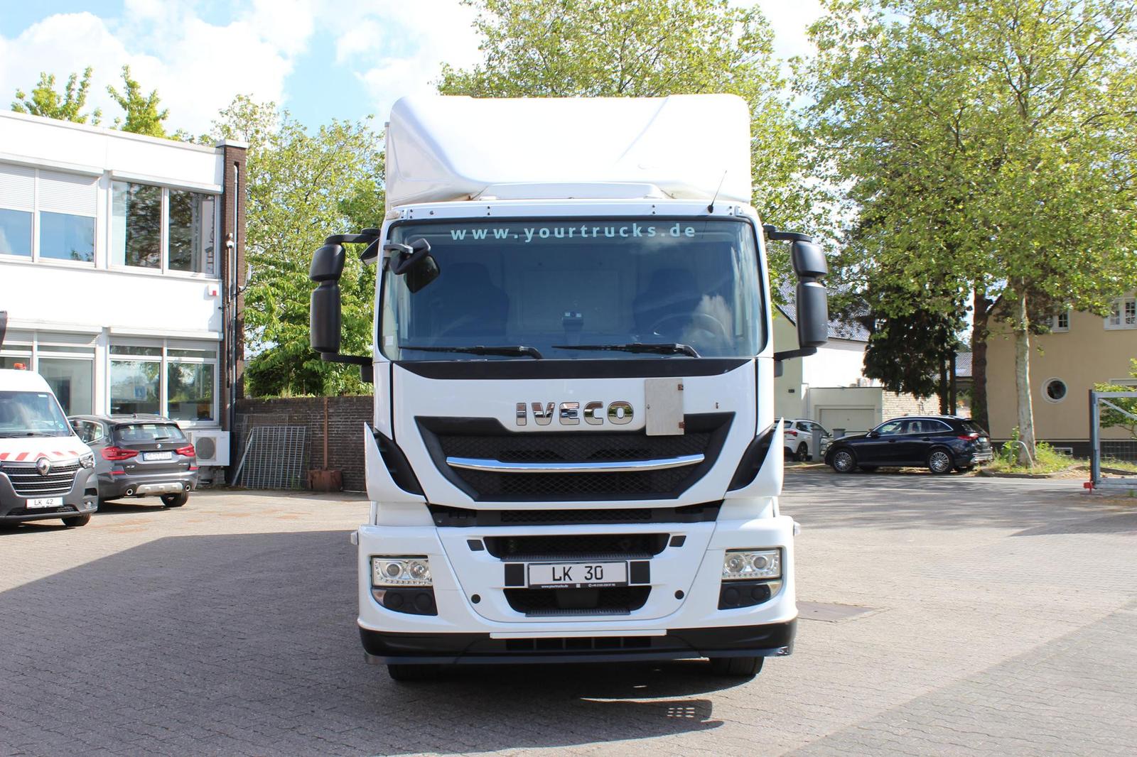 Iveco  Stralis 360 E6 Koffer/Lenkachse/Liftachse/Klima