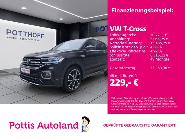 Volkswagen T-Cross 1.0 TSI DSG R-LINE NAVI KAMERA SITZHZG P