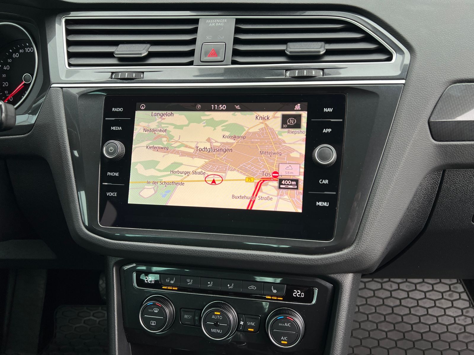 Fahrzeugabbildung Volkswagen Tiguan Comfortline 1.4 TSI DSG *LED, ergoActive,