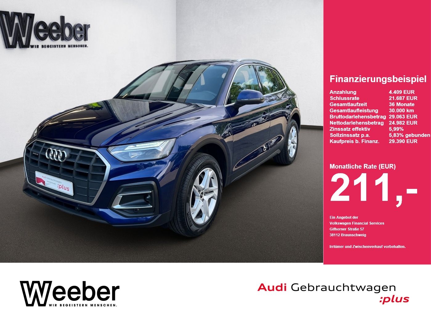 Audi Q5 quattro * LED*NAVI*KAMERA*SHZ*SIDE ASSIST*