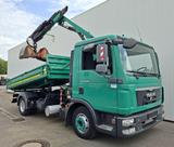 MAN TGL 8.220 4x2 Meiller Kipper Kran Greifer Funk - MAN 2010 Tgl