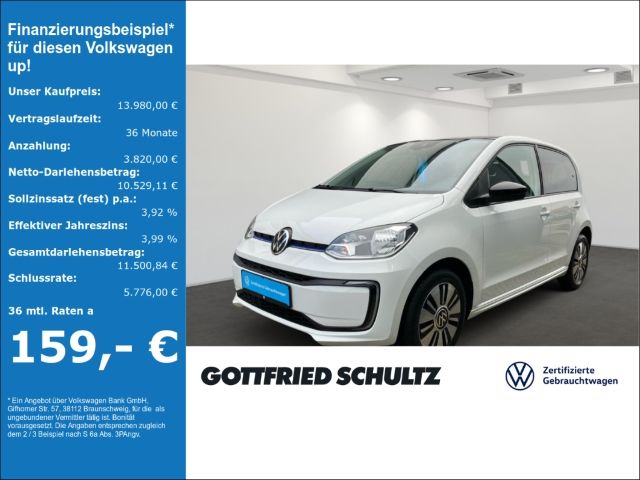 Volkswagen up! e-Style Sitzheizung Climatronic