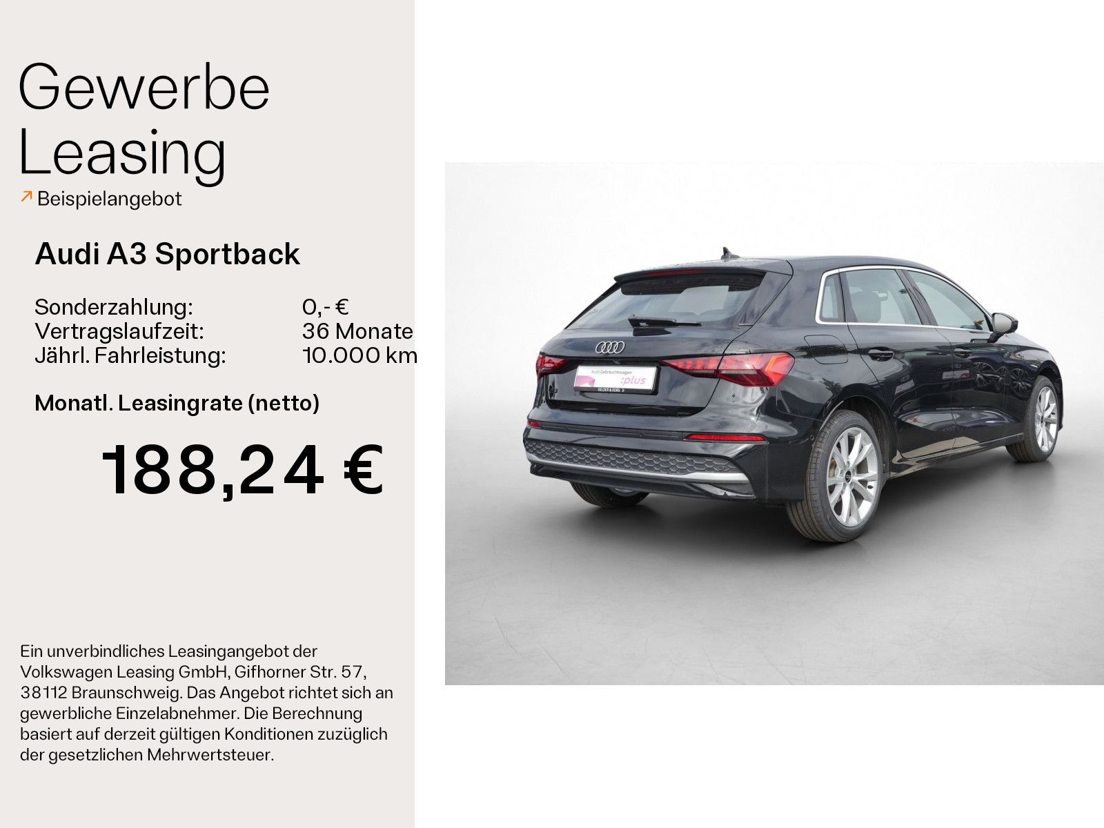 Audi A3 Sportback TDI 110 kW OhneZusatzkosten*LED*RFK imagem 2