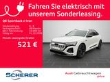 Audi Q8 e-tron Sportback 55 quattro S line NAVI B&O A - weiße Audi Q8 e-tron