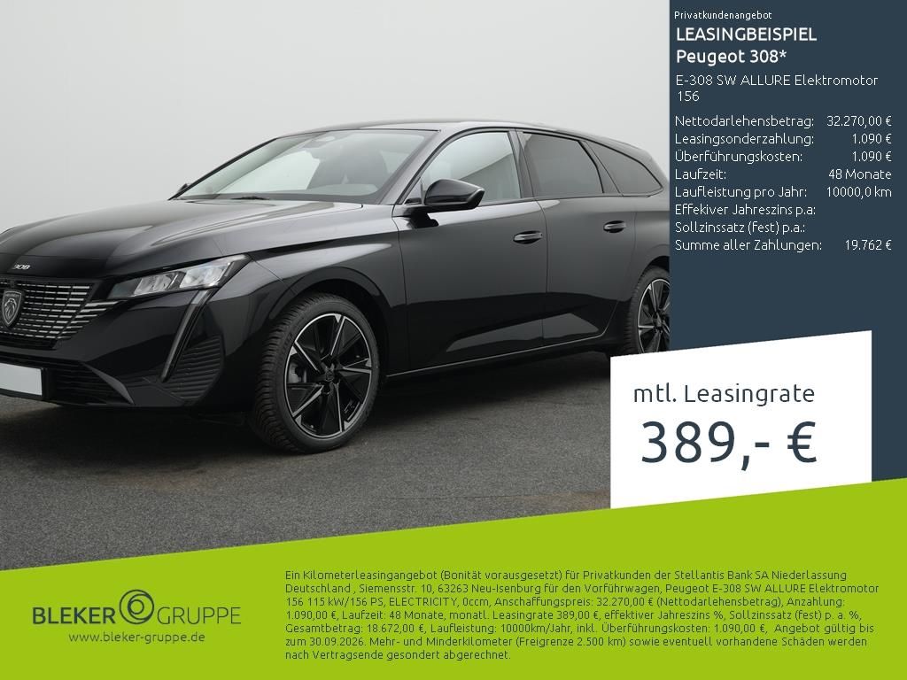 Peugeot 308 E-308 SW ALLURE Elektromotor 156