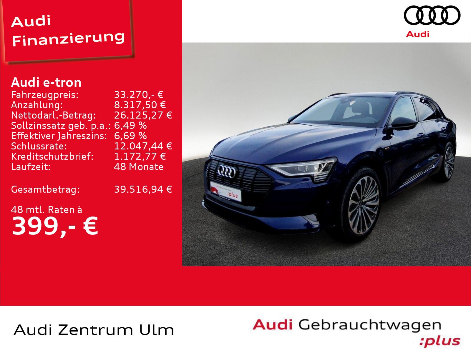 Audi e-tron 50 quattro S line PANO LUFT NAV+ MATRIX