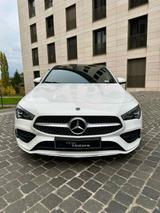 Mercedes-Benz CLA 220d Coupé AMG Line*Panorama*Scheckheft - weiße Mercedes-Benz CLA 220