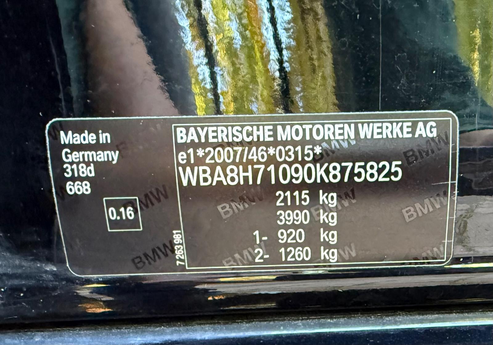 BMW 318d Touring Facelift | 150 PS | Automatik |