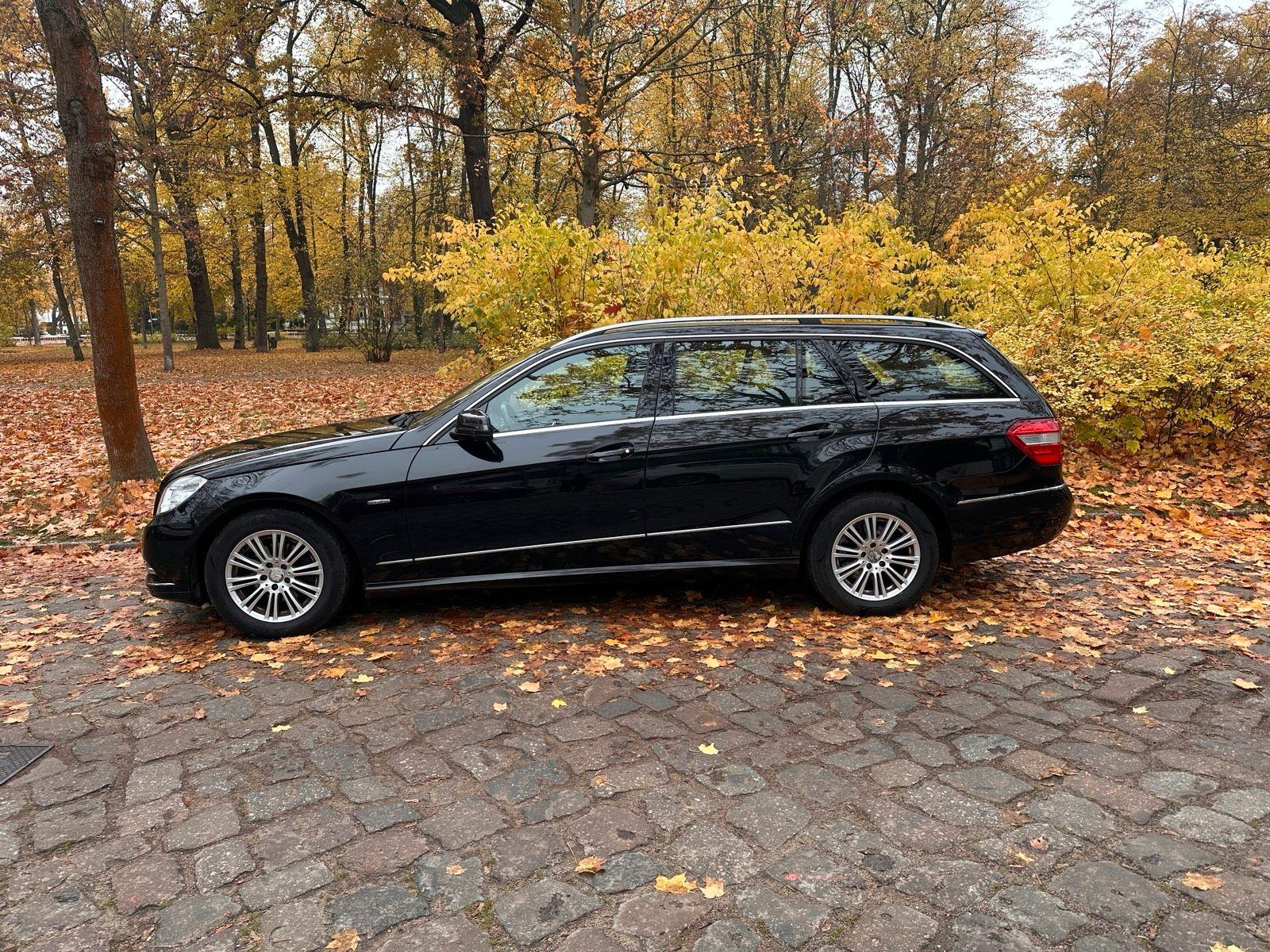 Mercedes-Benz E220 2012 — rear view