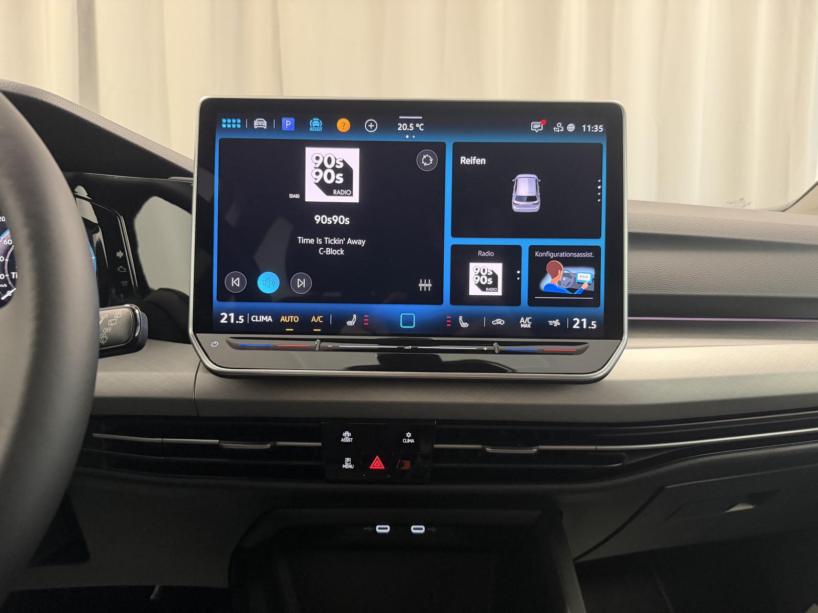 Volkswagen Golf 1.5 eTSI DSG Life 5J-Garantie ErgoActiv AHK, миниатюра 21