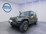 Jeep Wrangler Sahara NATO GRÜN UMBAU SNORKEL TOP ZUST - gebrauchte Jeep Wrangler aus dem Jahr 2016