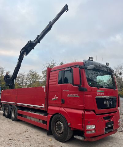 MAN TGX  26.480  Hiab Kran Baustoff * Luft-Luft